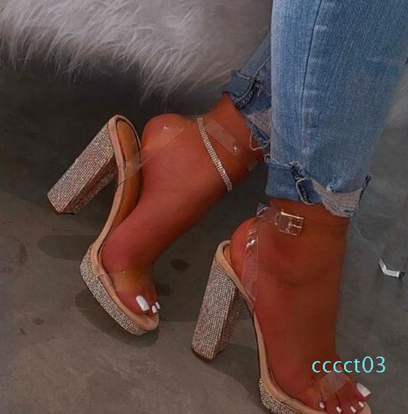 women high-heeled rhinestone women shoes high-heeled sandals candy color beach sandals outdoor banquet wild slippers ct03, Black
women high-heeled rhinestone women shoes high-heeled sandals candy color beach sandals outdoor banquet wild slippers ct03, Black