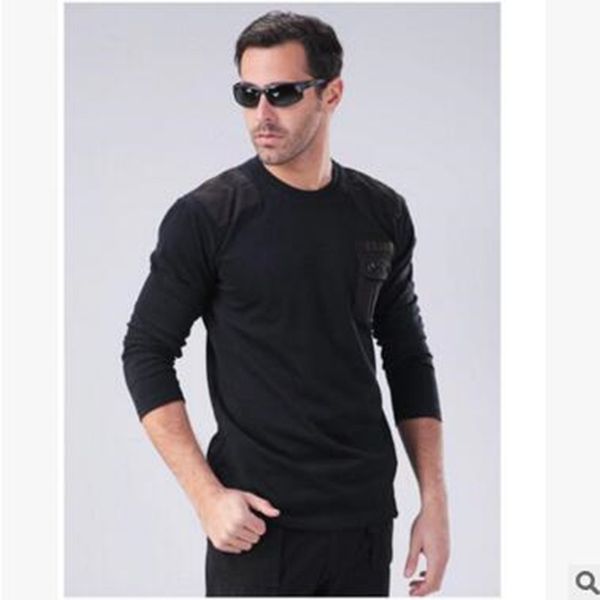 spring autumn men outdoor hiking camping long sleeve o neck pullover shirt cotton army tactical training cotton t shirt, Gray;blue
spring autumn men outdoor hiking camping long sleeve o neck pullover shirt cotton army tactical training cotton t shirt, Gray;blue