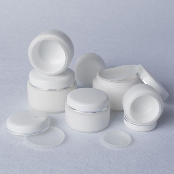 15g 30g 50g new double layers pp cream jar packing box with white lid white color plastic pp bottle f2017871
15g 30g 50g new double layers pp cream jar packing box with white lid white color plastic pp bottle f2017871