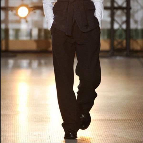 27-44 autumn and winter new woolen wide leg straight men's casual pants loose thick wool trousers korean fashion wide leg pants, Black
27-44 autumn and winter new woolen wide leg straight men's casual pants loose thick wool trousers korean fashion wide leg pants, Black