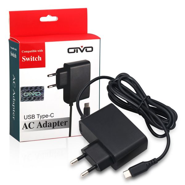 oivo eu plug ac adapter wall travel home usb type c charger for nintend switch ns power supply for nintendo switch game console
oivo eu plug ac adapter wall travel home usb type c charger for nintend switch ns power supply for nintendo switch game console