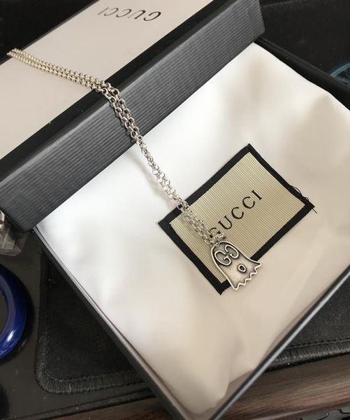 original box 2020 new 925 solid sliver women men skeleton necklace streetwear ghost chain necklace choker luxury jewelry h
original box 2020 new 925 solid sliver women men skeleton necklace streetwear ghost chain necklace choker luxury jewelry h