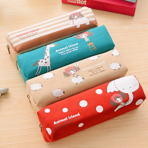 pencil bags cartoon animal printed pencil storage bag large capacity portable canvas stationery case school students pencil pouch vt1447
pencil bags cartoon animal printed pencil storage bag large capacity portable canvas stationery case school students pencil pouch vt1447