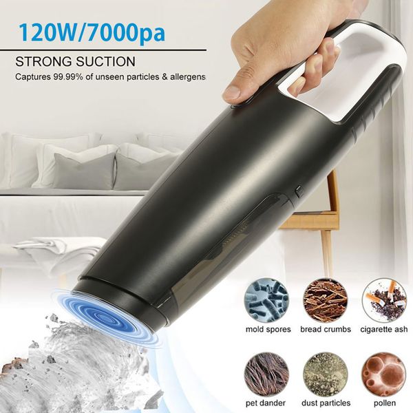 7000pa 120w car vacuum cleaner portable wireless handheld auto vacuum cleaner robot for car interior & home & computer cleaning
7000pa 120w car vacuum cleaner portable wireless handheld auto vacuum cleaner robot for car interior & home & computer cleaning