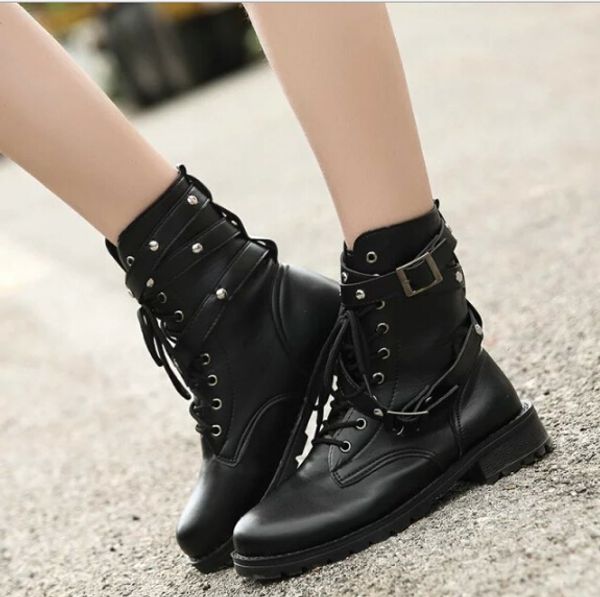 new short boots martin female british wind thick with lace belt buckle single boots black short boots women
new short boots martin female british wind thick with lace belt buckle single boots black short boots women