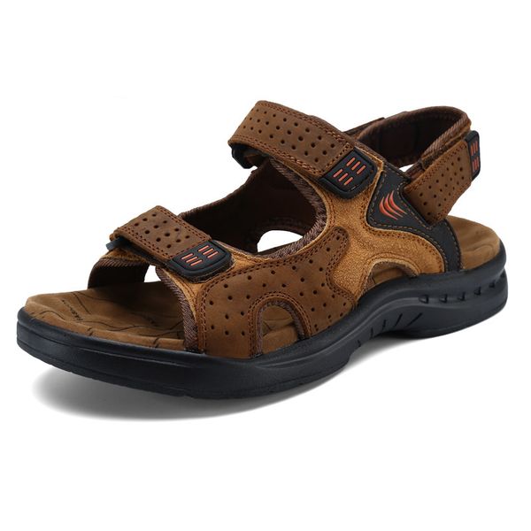american made men sandals genuine leather england style male sandals cow leather sandals, Black
american made men sandals genuine leather england style male sandals cow leather sandals, Black