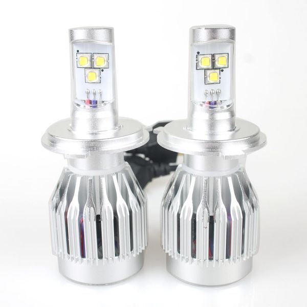 2pcs high power h4 30w xml 3000lm led headlight conversion kit bulbs
