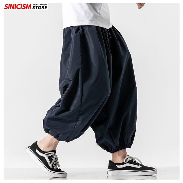 men's pants sinicism store men solid summer casual harem mens 2021 black breathable trousers male oversize chinese style clothes
men's pants sinicism store men solid summer casual harem mens 2021 black breathable trousers male oversize chinese style clothes