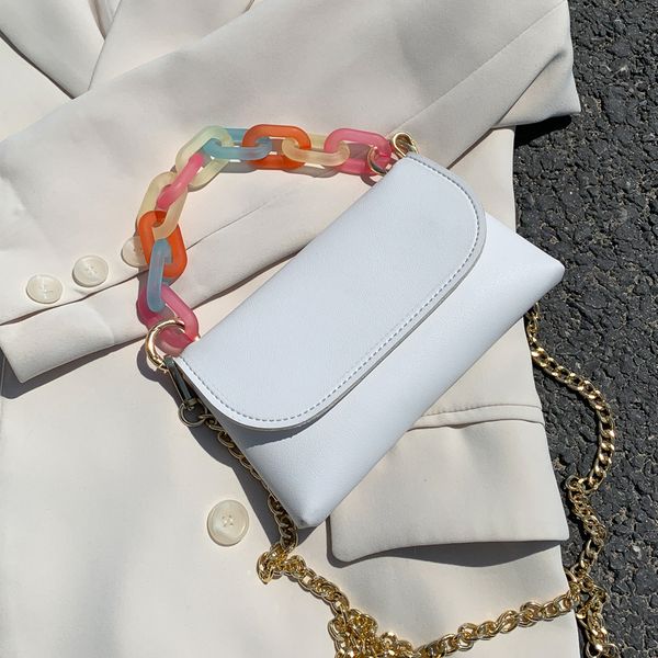 fashion woman shoulder messenger bag pu leather ladies small square bag light wild simple female daily acrylic chain handbag
fashion woman shoulder messenger bag pu leather ladies small square bag light wild simple female daily acrylic chain handbag