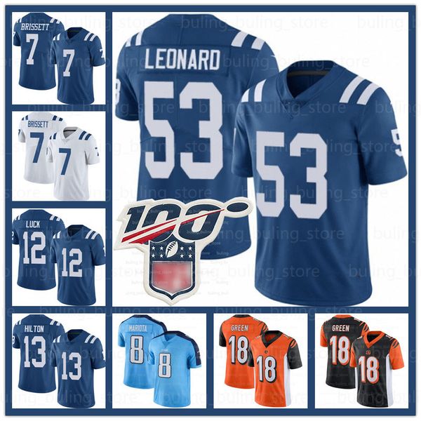 53 Darius Leonard 7 Jacoby Brissett Jerseys Colt Men Indianapolis 13 T.Y. Hilton Andrew Luck Bengal A.J. Green Marcus Mariota Titan 
53 Darius Leonard 7 Jacoby Brissett Jerseys Colt Men Indianapolis 13 T.Y. Hilton Andrew Luck Bengal A.J. Green Marcus Mariota Titan