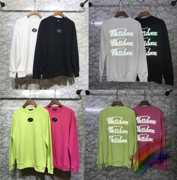 long sleeve 3m reflective well done sweatshirts hoodie women men hoodies round neck we11 done pullover, Black
long sleeve 3m reflective well done sweatshirts hoodie women men hoodies round neck we11 done pullover, Black