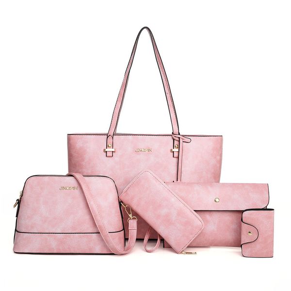pink sugao designer handbag new style 5pcs/set fashion handbag lady designer handbags tote bag cross body bag women messenger shoulder bag
pink sugao designer handbag new style 5pcs/set fashion handbag lady designer handbags tote bag cross body bag women messenger shoulder bag