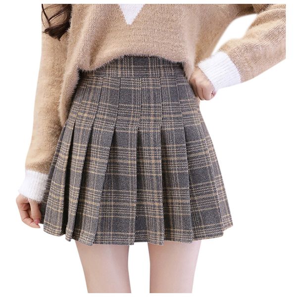 women's high waist pleated mini skirt slim waist casual tennis skirt clothing female jupe femme womens faldas summer skirt 2020, Black
women's high waist pleated mini skirt slim waist casual tennis skirt clothing female jupe femme womens faldas summer skirt 2020, Black
