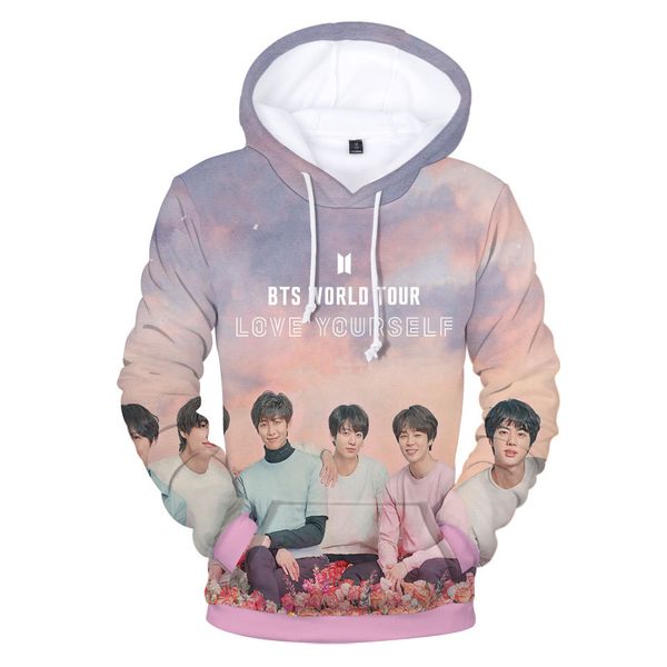 bts 3d printed mens womens hoodies casual kpop hip hop pullovers male female sweatshirts hooded, Black
bts 3d printed mens womens hoodies casual kpop hip hop pullovers male female sweatshirts hooded, Black