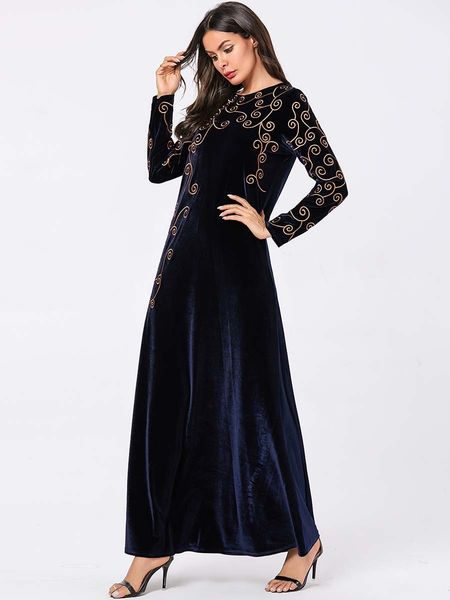 mc209088 women's embroidered gold velvet indian dress caftan arabe moslima kleding muslim abaya gamis acetate muzulmanski, Red
mc209088 women's embroidered gold velvet indian dress caftan arabe moslima kleding muslim abaya gamis acetate muzulmanski, Red