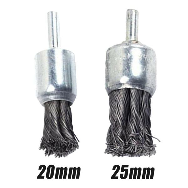 steel knot wire end brush rust paint removal tools for die grinder or drill derusting grinding dusting
steel knot wire end brush rust paint removal tools for die grinder or drill derusting grinding dusting