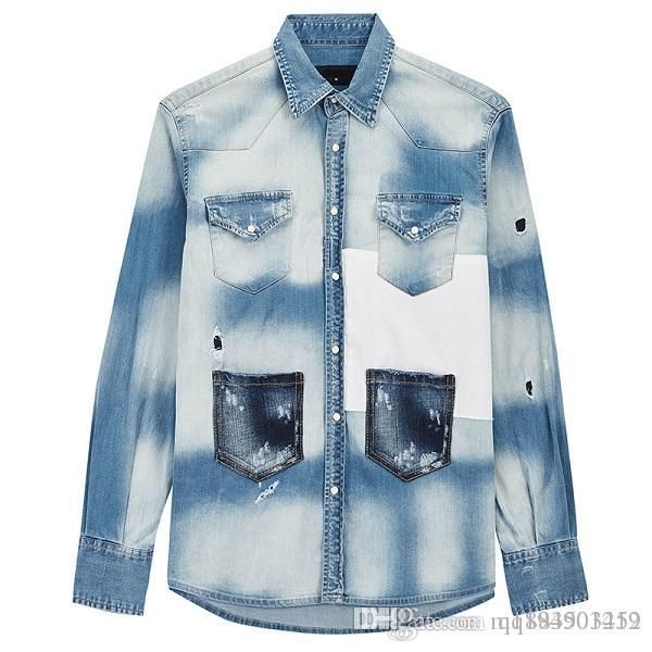2019 new fashion autumn winter mens designer jackets washed patchwork distressed denim man slim streetwear hip hop coat size -3xl, White;black
2019 new fashion autumn winter mens designer jackets washed patchwork distressed denim man slim streetwear hip hop coat size -3xl, White;black