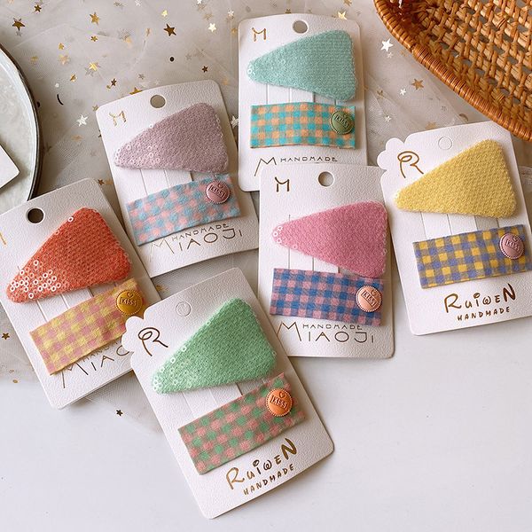 summer children's hairpins candy color bb clip sequin lattice hairpin combination small fresh wild korean girl hair accessories, Slivery;white
summer children's hairpins candy color bb clip sequin lattice hairpin combination small fresh wild korean girl hair accessories, Slivery;white