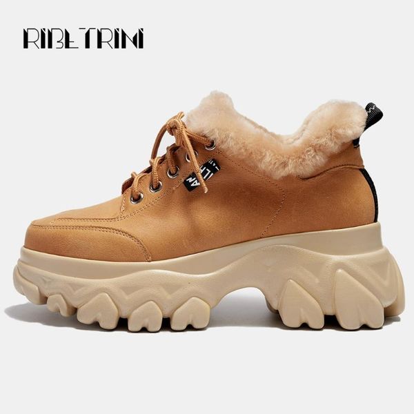 ribetrini new female warm add fur shoes woman genuine leather sneakers women fashion winter dad sneakers 34-42, Black
ribetrini new female warm add fur shoes woman genuine leather sneakers women fashion winter dad sneakers 34-42, Black