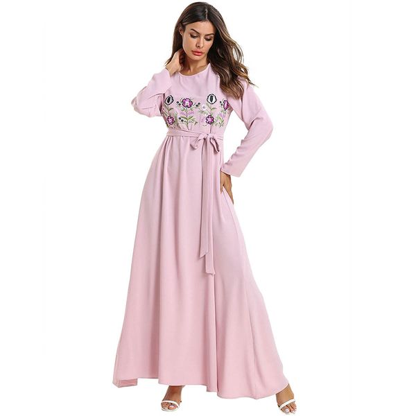 2019 women muslim abaya dress o neck long sleeve plus size pink 4xl dubai turkey islamic dress caftan marocain ramadan clothing, Red
2019 women muslim abaya dress o neck long sleeve plus size pink 4xl dubai turkey islamic dress caftan marocain ramadan clothing, Red