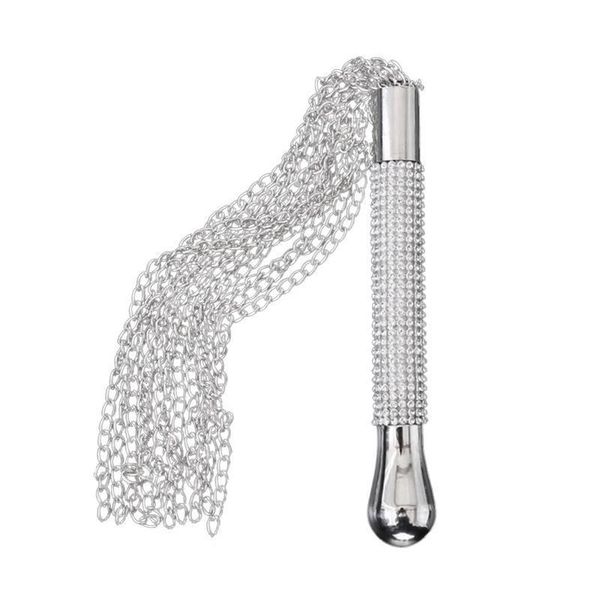 with bondage flogger couple crystal metal chain toy slap tassel y19060302 whip accessories spanking sm erotic flirting f dsdg
with bondage flogger couple crystal metal chain toy slap tassel y19060302 whip accessories spanking sm erotic flirting f dsdg