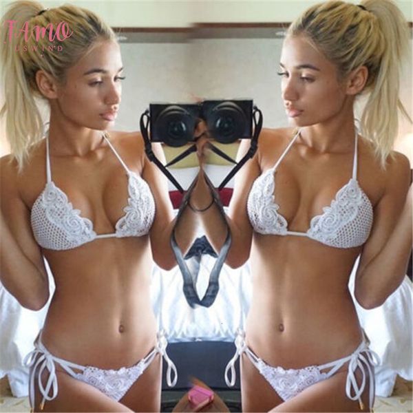 women knitted bikini set bandage solid lace swimwear beachwear bathing suit summer drop shipping good quality, White;black
women knitted bikini set bandage solid lace swimwear beachwear bathing suit summer drop shipping good quality, White;black