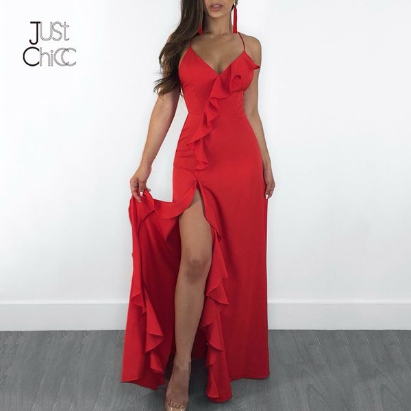 justchicc red summer dress women chiffon bodycon maxi dress v neck bandage elegant party dresses long woman vestidos ruffle, Black;gray
justchicc red summer dress women chiffon bodycon maxi dress v neck bandage elegant party dresses long woman vestidos ruffle, Black;gray