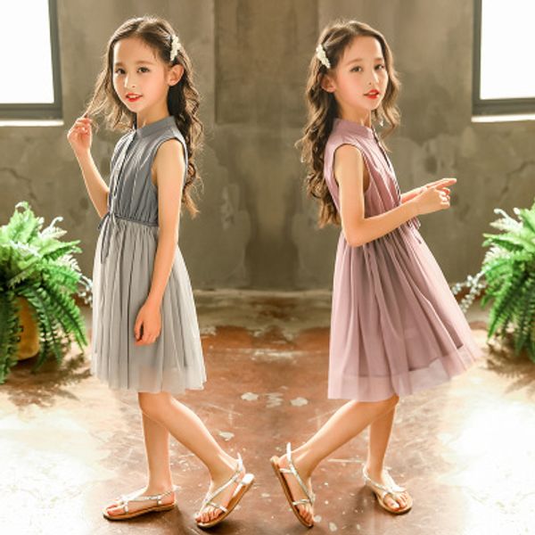 5-11 years children's clothing girls princess gauze new summer dress little fairy shirt stitching dress sleeveless girl, Red;yellow
5-11 years children's clothing girls princess gauze new summer dress little fairy shirt stitching dress sleeveless girl, Red;yellow