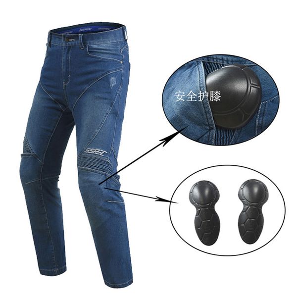 sspec men motorcycle jeans racing motorcycle pants off-road trousers outdoor jeans motocross cycling with knee pads pants
sspec men motorcycle jeans racing motorcycle pants off-road trousers outdoor jeans motocross cycling with knee pads pants
