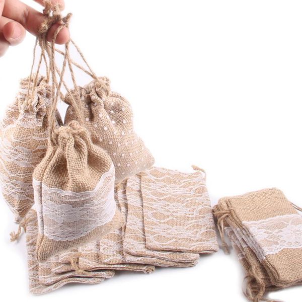 10x15cm wedding linen jewelry bag lace gift burlap bag home mini strawstring storage festival party decoration
10x15cm wedding linen jewelry bag lace gift burlap bag home mini strawstring storage festival party decoration