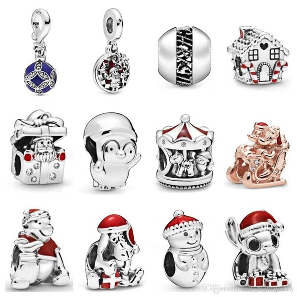 original 925 silver 2019 christmas charm cute bear snowman christmas house charm fit for diy bracelet women jewelry, Black
original 925 silver 2019 christmas charm cute bear snowman christmas house charm fit for diy bracelet women jewelry, Black