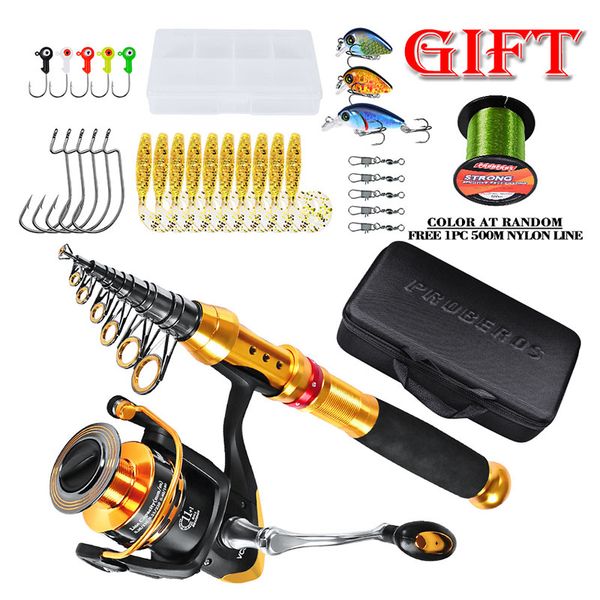 fishing rod1.8-2.7m reel combo full kit fishing rod gear +spinning reel+ line lures hooks with bag for vara de pesca
fishing rod1.8-2.7m reel combo full kit fishing rod gear +spinning reel+ line lures hooks with bag for vara de pesca