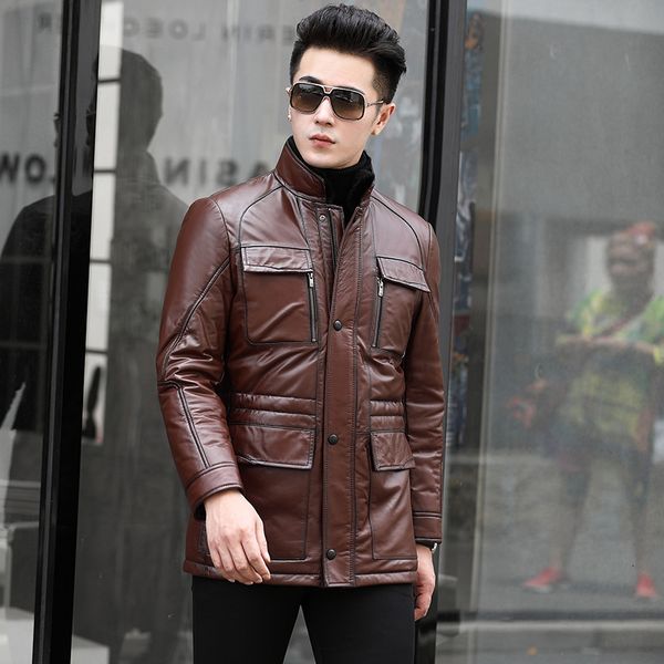 genuine leather jacket men cow leather duck down winter coat men real collar jacket for mens clothes 2020 sy51n yy913, Black
genuine leather jacket men cow leather duck down winter coat men real collar jacket for mens clothes 2020 sy51n yy913, Black
