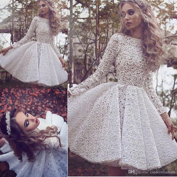 elegant full lace long sleeves cocktail dresses boat a line short mini homecoming gowns sheer backless graduation dress little white dresses, Black
elegant full lace long sleeves cocktail dresses boat a line short mini homecoming gowns sheer backless graduation dress little white dresses, Black
