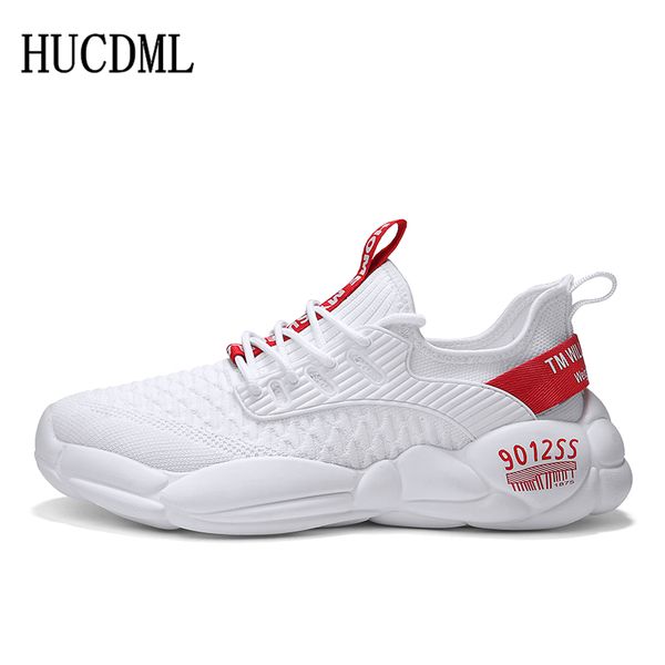 hucdml 2019 summer solid men outdoor casual shoes comfortable lace-up men's shoes breathable mesh designer sneakers men, Black
hucdml 2019 summer solid men outdoor casual shoes comfortable lace-up men's shoes breathable mesh designer sneakers men, Black