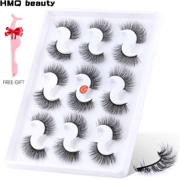 false eyelashes 8/9pairs 6d mink lashes natural dramatic volume fake makeup eyelash extension beauty tools
false eyelashes 8/9pairs 6d mink lashes natural dramatic volume fake makeup eyelash extension beauty tools