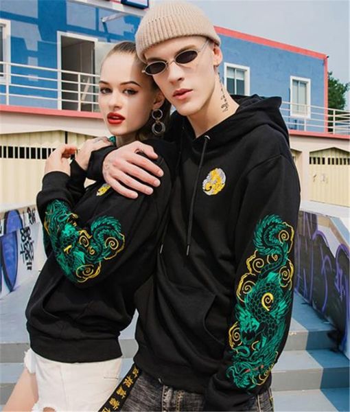 dragon embroidery mens womens designer hoodies fashion panelled big pocket mens womens hoodies casual couples clothing, Black
dragon embroidery mens womens designer hoodies fashion panelled big pocket mens womens hoodies casual couples clothing, Black