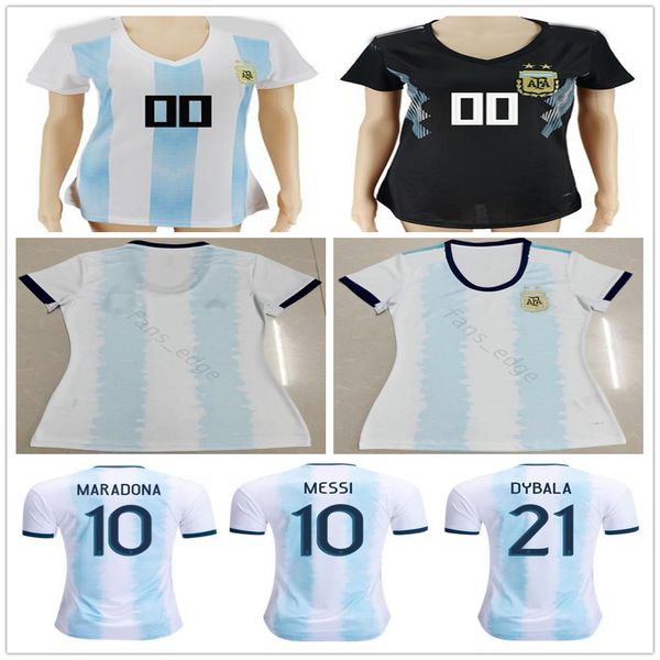 2019 world cup women argentina soccer jerseys 10 messi maradona kun aguero di maria dybala icardi custom female lady girl football shirt, Black;yellow
2019 world cup women argentina soccer jerseys 10 messi maradona kun aguero di maria dybala icardi custom female lady girl football shirt, Black;yellow