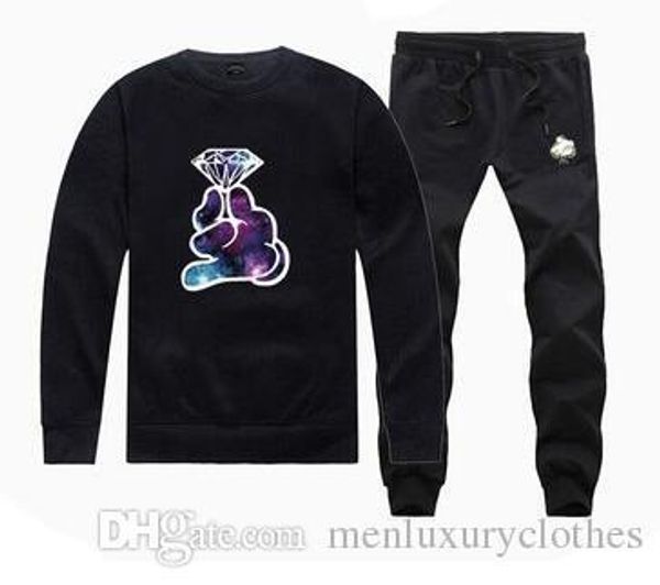 mens diamond designer jogger 2pcs suits tracksuits hiphop hoodies pants clothing sets crooks and castles, Gray
mens diamond designer jogger 2pcs suits tracksuits hiphop hoodies pants clothing sets crooks and castles, Gray