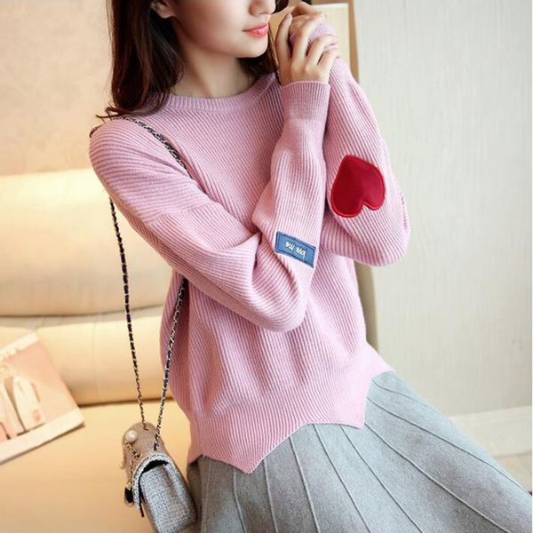 new vintage office lady irregular women sweater crop o neck pullover heart shape graphic long sleeve knitted sweater, White;black
new vintage office lady irregular women sweater crop o neck pullover heart shape graphic long sleeve knitted sweater, White;black