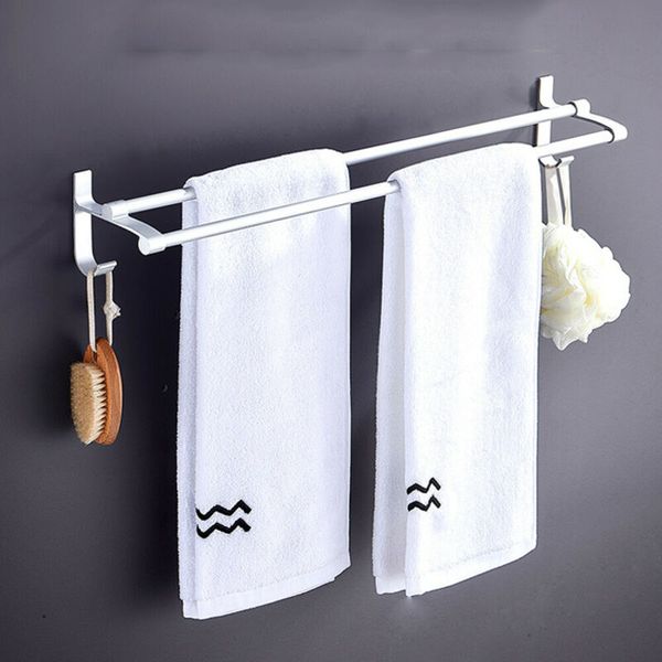 beautiful and convenient towel rack hanging 40/50/60cm towel rail rack holder double wall mounted bathroom shelf chrome
beautiful and convenient towel rack hanging 40/50/60cm towel rail rack holder double wall mounted bathroom shelf chrome