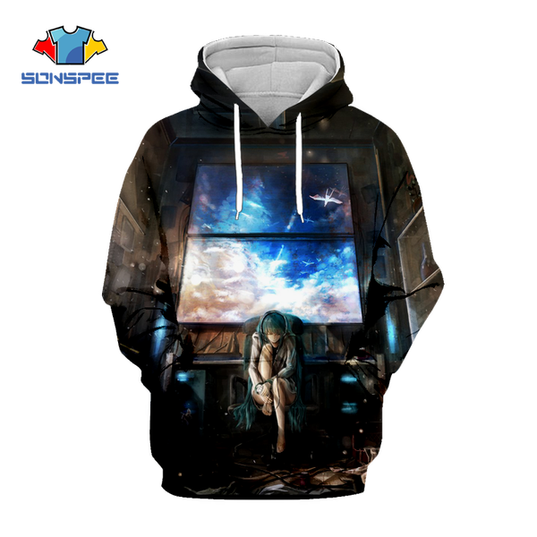 new fun японского аним hoodie мужского 3d hoodie дети мужского женское hatsune miku толстовка sexy girl пуловер music star, Black
new fun японского аним hoodie мужского 3d hoodie дети мужского женское hatsune miku толстовка sexy girl пуловер music star, Black