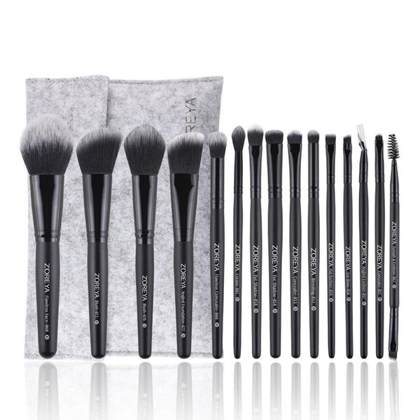 15pcs makeup brush set cosmetics brush foundation blending eyehadow eyeliner concealer powder with felt makeup bag
15pcs makeup brush set cosmetics brush foundation blending eyehadow eyeliner concealer powder with felt makeup bag