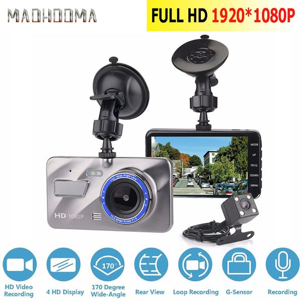 dash cam new dual lens car dvr camera full hd 1080p 4" ips front+rear blue mirror night vision video recorder parking monitor
dash cam new dual lens car dvr camera full hd 1080p 4" ips front+rear blue mirror night vision video recorder parking monitor