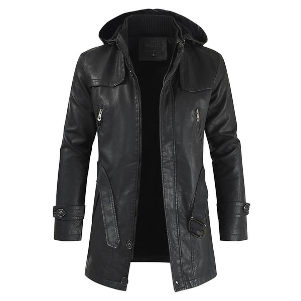 men motorcycle vintage rock & roll casual leather jacket medium coat men autumn design biker pockets pu leather jackets, Black
men motorcycle vintage rock & roll casual leather jacket medium coat men autumn design biker pockets pu leather jackets, Black