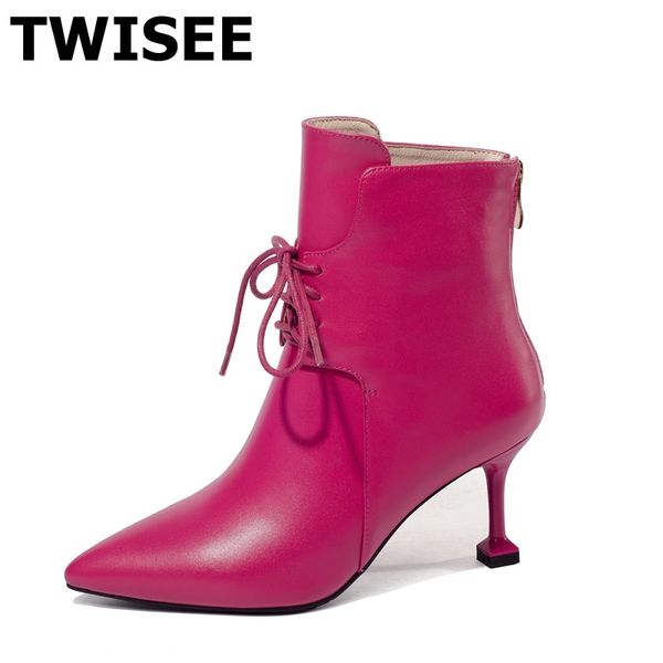 women mid calf boots cross tied new style pumps zapatos mujer warm point toe woman party shoes comfort fashion zip, Black
women mid calf boots cross tied new style pumps zapatos mujer warm point toe woman party shoes comfort fashion zip, Black