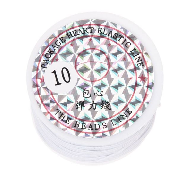 new roll cord tape elastic string 1mm white length 22m, Black;white
new roll cord tape elastic string 1mm white length 22m, Black;white