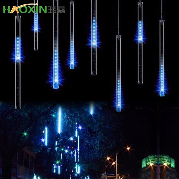 haoxin новый год 30 см 50 см 80 см открытый метеоритный дождь дождь 6/8/10 трубы светодиодные огни строки водонепроницаемый для рождества св
haoxin новый год 30 см 50 см 80 см открытый метеоритный дождь дождь 6/8/10 трубы светодиодные огни строки водонепроницаемый для рождества св