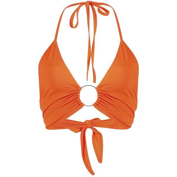 fashion new ring straps hanging neck backless wrapped chest female inside vest 2019 halter crop top, White
fashion new ring straps hanging neck backless wrapped chest female inside vest 2019 halter crop top, White