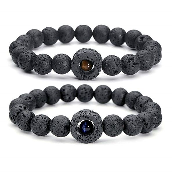 circle male 10mm black lava stone beads charms bracelet diy essential oil diffuser bracelets man eye energy jewelry, Golden;silver
circle male 10mm black lava stone beads charms bracelet diy essential oil diffuser bracelets man eye energy jewelry, Golden;silver